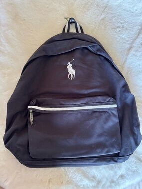 Polo by Ralph Lauren Logo Navy blue Men's Backpack